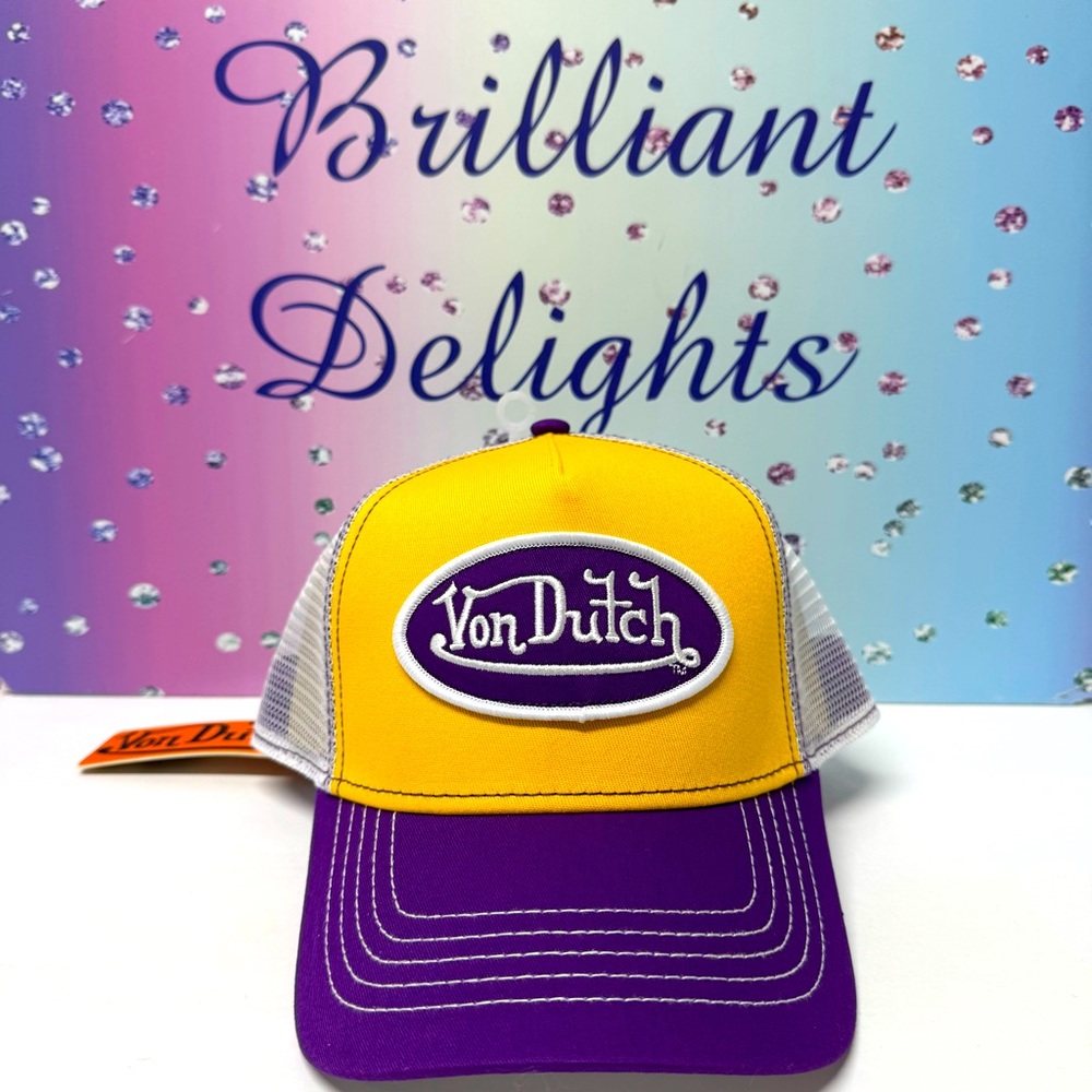 🔥VON DUTCH SNAPBACK TRUCKER HAT